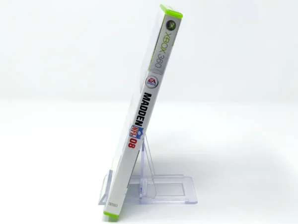 Lateral de la caja de Madden NFL 08 (USA) para XBOX 360