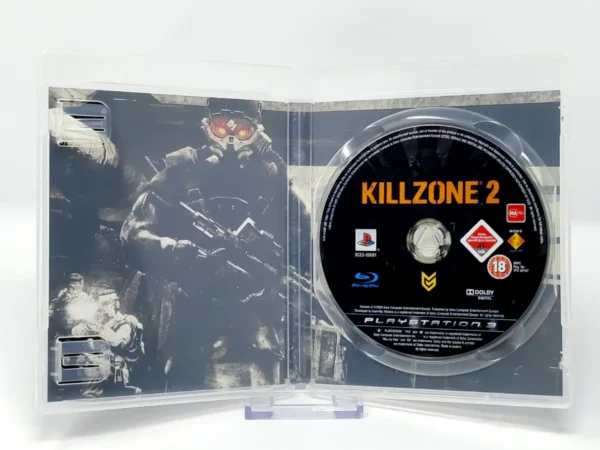 Interior del juego Killzone 2 (POR) (Rebajado) para PlayStation 3 con disco y manual