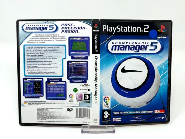 Championship Manager 5 (ESP) (Carátula) para PlayStation 2, edición PAL España, de segunda mano