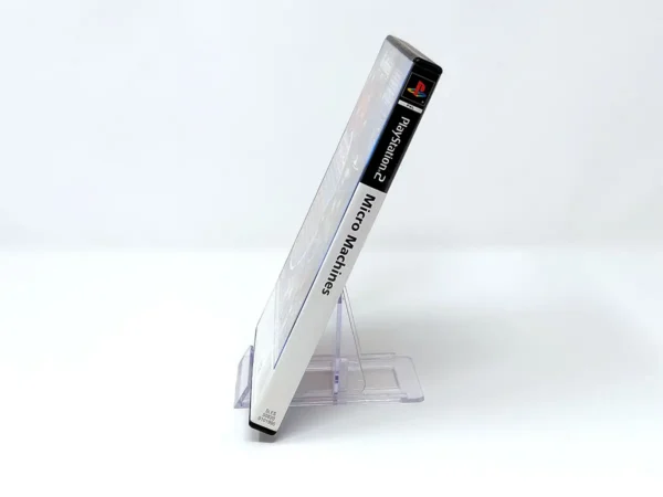 Lateral de la caja de Micro Machines (UK) para PlayStation 2