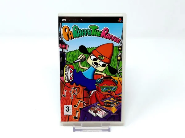 Portada de PaRappa the Rapper (ESP) (Promo) para PSP, edición PAL España, de segunda mano