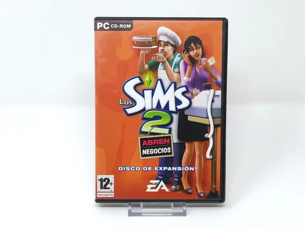 Portada de Los Sims 2: Abren Negocios (ESP) para PC, de segunda mano