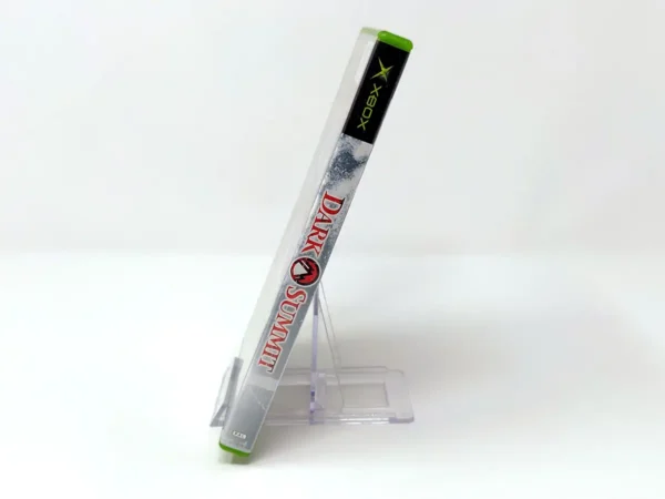 Lateral de la caja de Dark Summit (UK) para XBOX