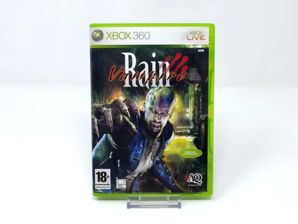 Portada de Vampire Rain (ESP) para XBOX 360, edición PAL España, de segunda mano