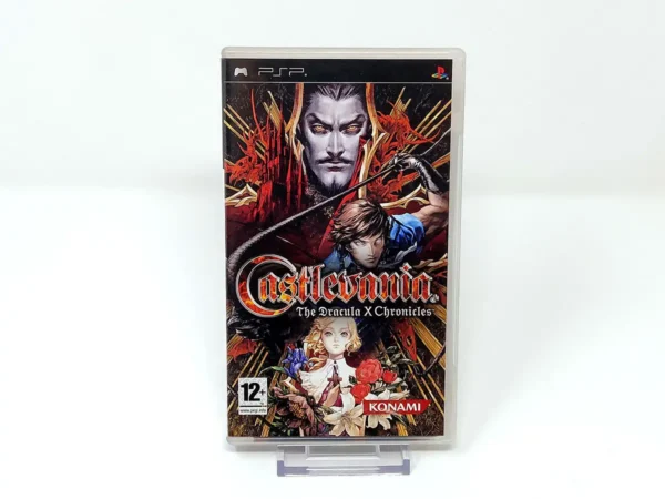 Portada de Castlevania: The Dracula X Chronicles (ESP) para PSP, edición PAL España, de segunda mano