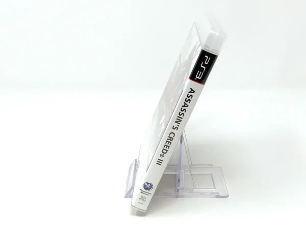 Lateral de la caja de Assassin's Creed III (ESP) (v2) para PlayStation 3