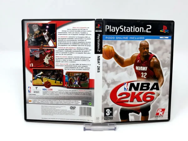 NBA 2K6 (ESP) (Carátula) para PlayStation 2, edición PAL España, de segunda mano