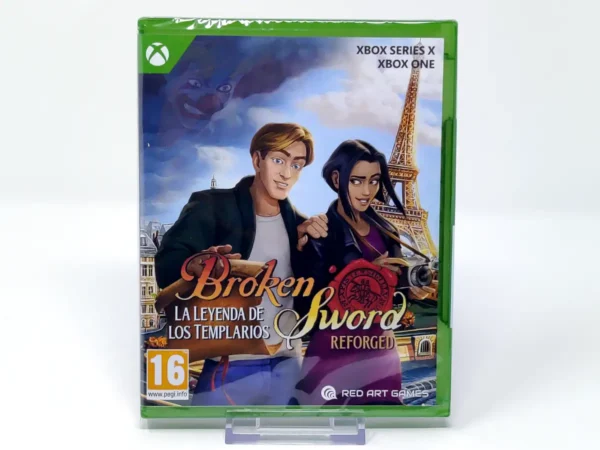 Portada de Broken Sword: La Leyenda de los Templarios: Reforged (ESP) (Precintado) para XBOX One / Series X/S, edición PAL España, nuevo