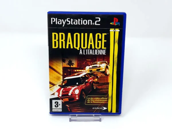 Portada de Braquage À L'italienne (FRA) para PlayStation 2, edición PAL Francia, de segunda mano