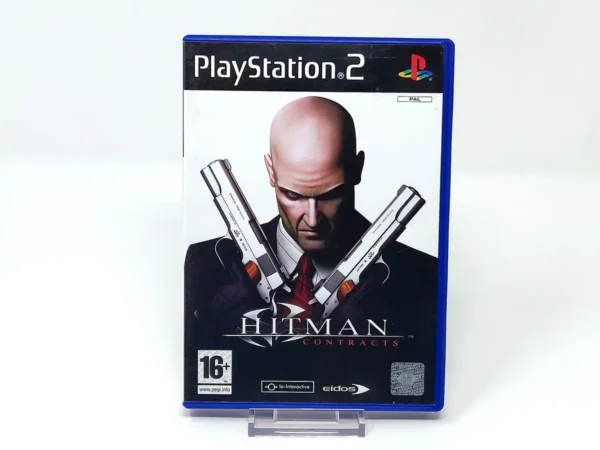 Portada de Hitman: Contracts (UK) para PlayStation 2, edición PAL UK, de segunda mano