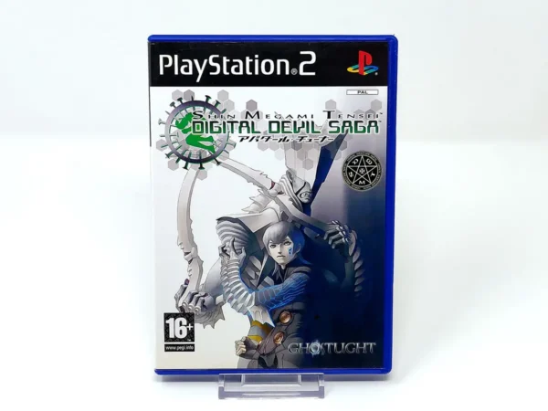 Portada de Shin Megami Tensei: Digital Devil Saga (UK) (Rebajado) para PlayStation 2, edición PAL UK, de segunda mano