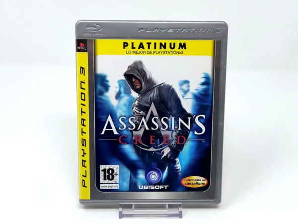 Portada de Assassin's Creed (ESP) (Platinum) para PlayStation 3, edición PAL España, de segunda mano