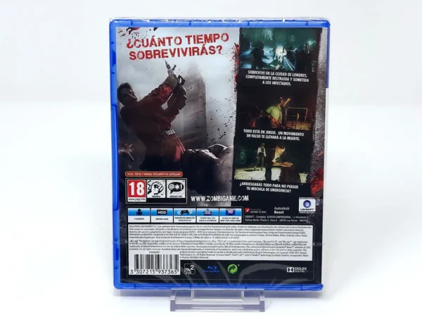 Parte trasera de Zombi (ESP) (Precintado) para PlayStation 4, edición PAL España