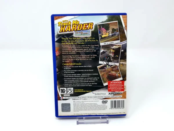 Parte trasera de Big Mutha Truckers 2: Truck Me Harder (FRA) para PlayStation 2, edición PAL Francia