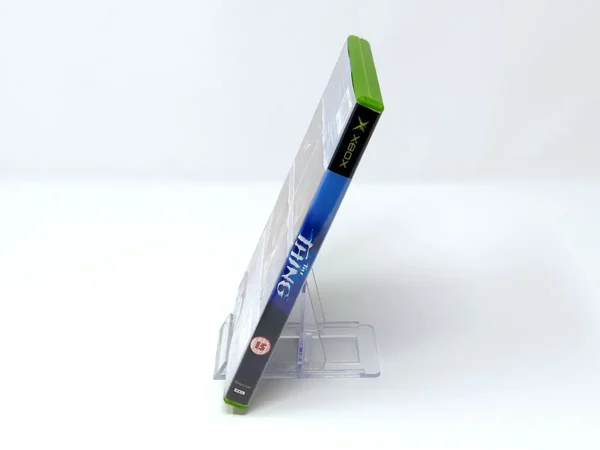 Lateral de la caja de The Thing (UK) para XBOX