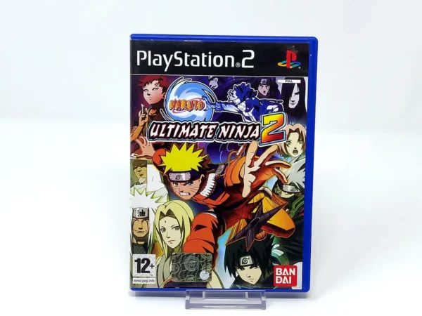 Portada de Naruto: Ultimate Ninja 2 (ITA) (Rebajado) para PlayStation 2, edición PAL Italia, de segunda mano