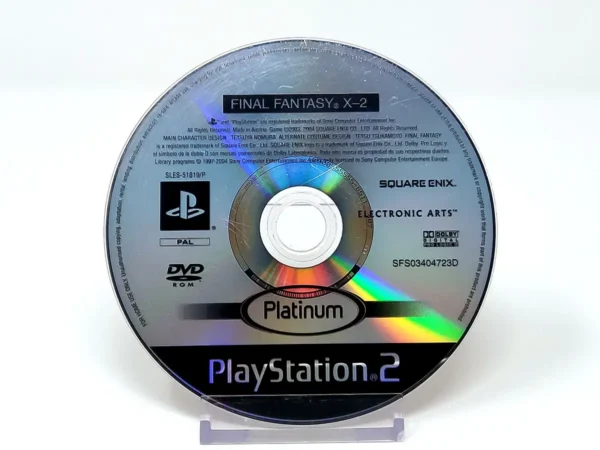 Final Fantasy X-2 (ESP) (Platinum) (Disco) para PlayStation 2, edición PAL España, de segunda mano