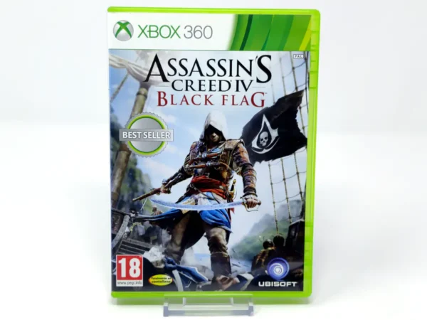 Portada de Assassin's Creed IV: Black Flag (ESP) (Classics) (Rebajado) para XBOX 360, edición PAL España, de segunda mano