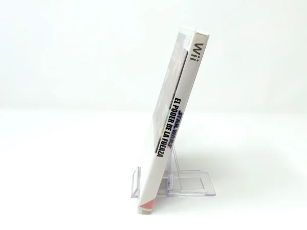 Lateral de la caja de Star Wars: El Poder de la Fuerza (ESP) para Nintendo Wii