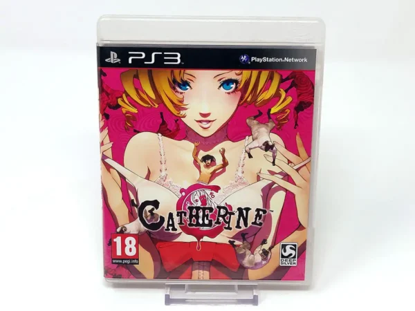 Portada de Catherine (ESP) para PlayStation 3, edición PAL España, de segunda mano