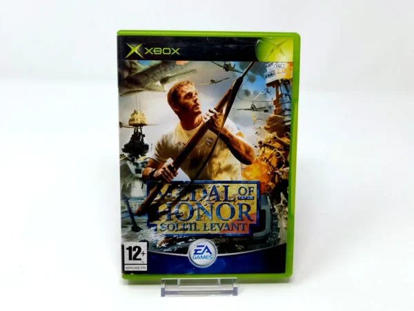 Portada de Medal of Honor: Soleil Levant (FRA) para XBOX, edición PAL Francia, de segunda mano
