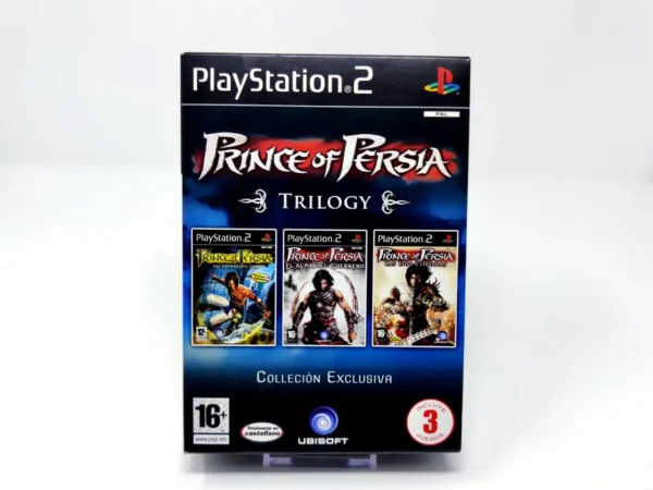 Portada de Prince of Persia Trilogy (Colección Exclusiva) (ESP) para PlayStation 2, edición PAL España, de segunda mano