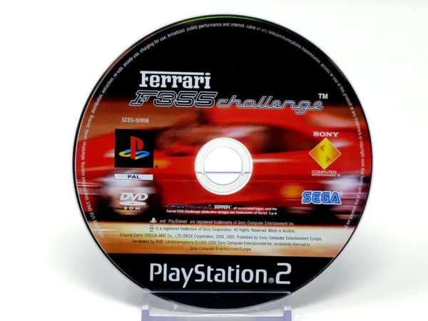 Ferrari F355 Challenge (ESP) (v2) (Disco) para PlayStation 2, edición PAL España, de segunda mano