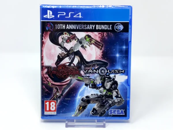 Portada de Bayonetta & Vanquish: 10th Anniversary Bundle (ESP) (Precintado) para PlayStation 4, edición PAL España, nuevo