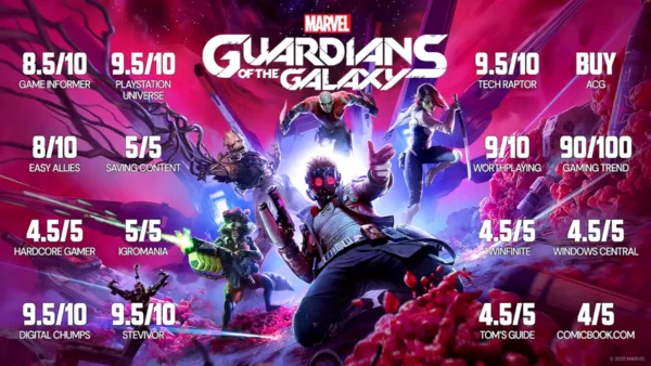 Otro detalle del juego Marvel's Guardians of the Galaxy (ESP) (Precintado) para PlayStation 4 (imagen 9)