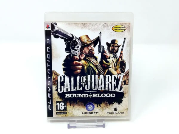 Portada de Call of Juarez: Bound in Blood (ESP) para PlayStation 3, edición PAL España, de segunda mano
