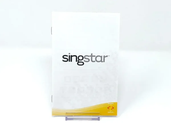 SingStar (ESP) (Manual) para PlayStation 2, edición PAL España, de segunda mano