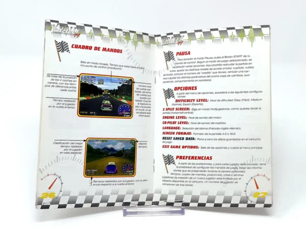 V-Rally: Edition 99 (ESP) (Manual) para Nintendo 64, edición PAL España, de segunda mano
