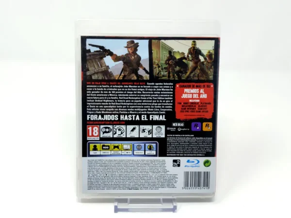 Parte trasera de Red Dead Redemption: Game of the Year Edition (ESP) (Rebajado) para PlayStation 3, edición PAL España