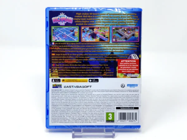 Parte trasera de Richman 11 (ESP) (Precintado) para PlayStation 5, edición PAL España