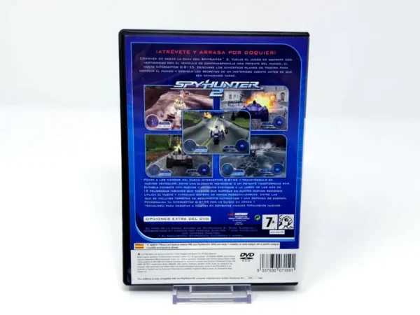 Parte trasera de SpyHunter 2 (ESP) (Rebajado) para PlayStation 2, edición PAL España