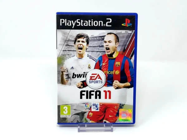 Portada de FIFA 11 (ESP) para PlayStation 2, edición PAL España, de segunda mano