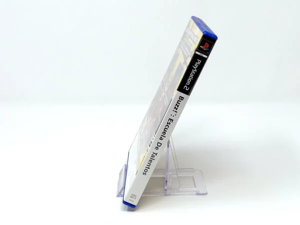 Lateral de la caja de Buzz! Escuela de Talentos (ESP) (Promo) para PlayStation 2