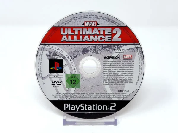 Marvel: Ultimate Alliance 2 (ESP) (Disco) para PlayStation 2, edición PAL España, de segunda mano