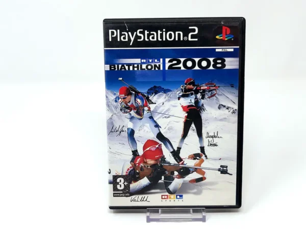 Portada de RTL Biathlon 2008 (ESP) (Rebajado) para PlayStation 2, edición PAL España, de segunda mano
