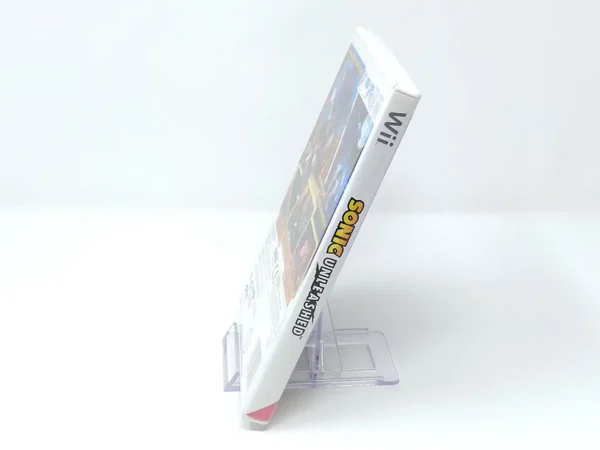 Lateral de la caja de Sonic Unleashed (ESP) para Nintendo Wii