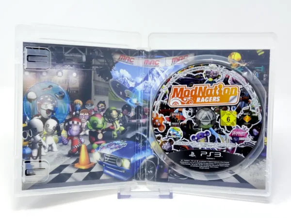 Interior del juego ModNation Racers (ESP) (Rebajado) para PlayStation 3 con disco y manual