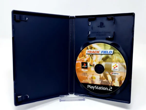 Interior del juego ESPN International Track & Field (ESP) (Rebajado) para PlayStation 2 con disco y manual