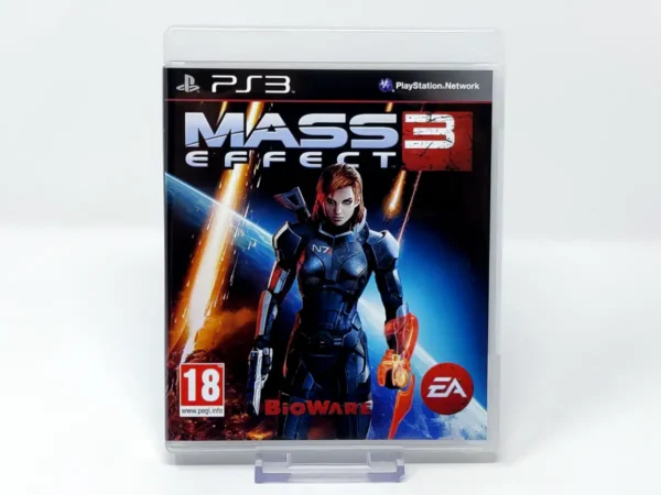 Portada de Mass Effect 3 (ESP) para PlayStation 3, edición PAL España, de segunda mano