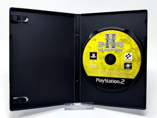 Interior del juego Age of Empires II: The Age of Kings (ESP) (Rebajado) para PlayStation 2 con disco y manual