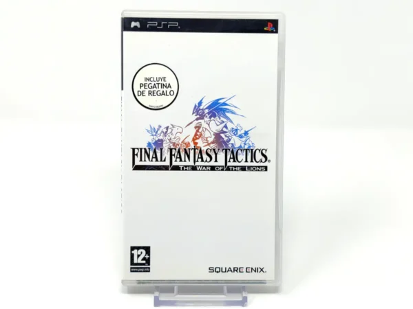 Portada de Final Fantasy Tactics: The War of the Lions (ESP) para PSP, edición PAL España, de segunda mano