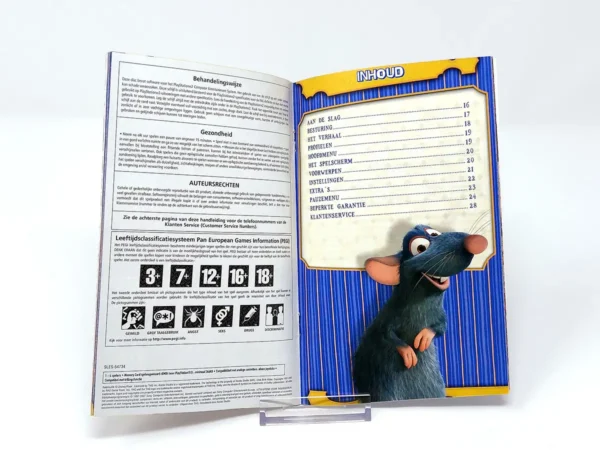 Disney/Pixar Ratatouille (FRA) (Manual) para PlayStation 2, edición PAL Francia, de segunda mano