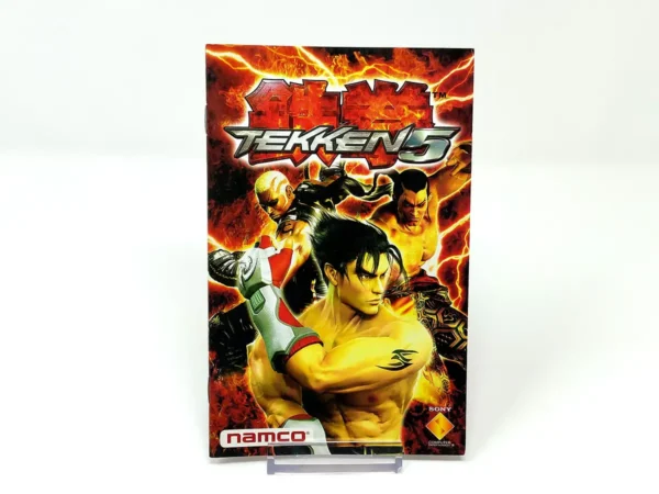 Tekken 5 (ESP) (Platinum) (Manual) para PlayStation 2, edición PAL España, de segunda mano