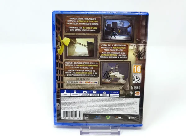 Parte trasera de Little Nightmares (Complete Edition) (ESP) (Precintado) para PlayStation 4, edición PAL España