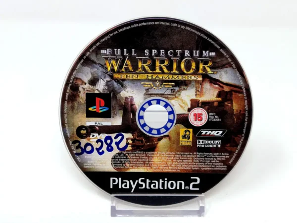 Full Spectrum Warrior: Ten Hammers (ESP) (Disco) para PlayStation 2, edición PAL España, de segunda mano