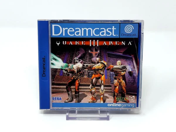Portada de Quake III: Arena (ESP) para Sega Dreamcast, edición PAL España, de segunda mano